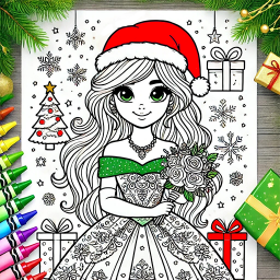 دانلود Princess Coloring Book & Games