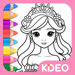 دانلود Princess Coloring Book & Games