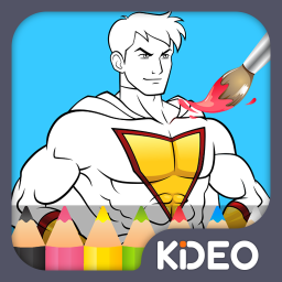 دانلود Superhero Coloring Pages