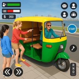 دانلود Tuk Tuk Rickshaw - Auto Game