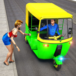 دانلود Tuk Tuk Rickshaw - Auto Game