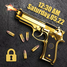 دانلود Gun Shooting Lock Screen