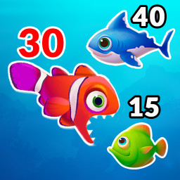 دانلود Big Eat Fish Games Shark Games