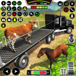 دانلود Farm Animal Truck Driver Game