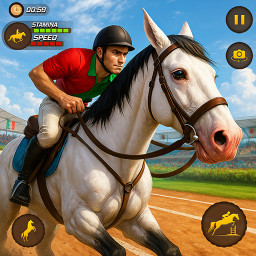 دانلود Horse Racing Game: Horse Games