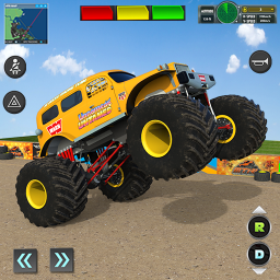 Real Monster Truck Racing Game