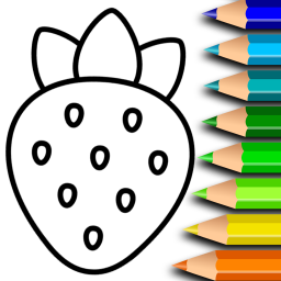 دانلود Fruits Coloring Book For Kids