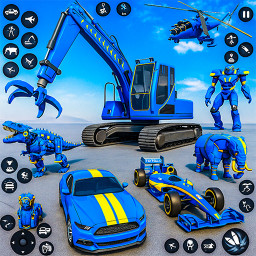 دانلود Robots War– Car Transform Game