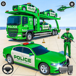 دانلود Police Car transporter Game 3D