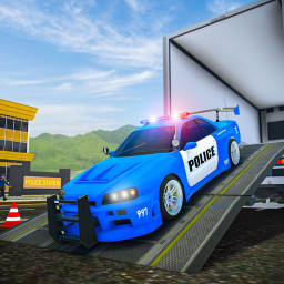 دانلود Police Car transporter Game 3D