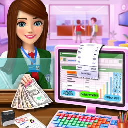 دانلود School Cashier Games For Girls