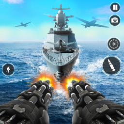 دانلود Naval Warship Battle Gun Games