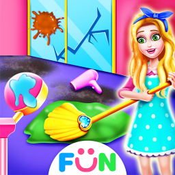 Girls Hair Salon  Tidy Up – Kids Cleaning Games