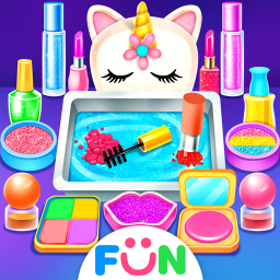 دانلود Unicorn Slime Makeup Kit - Fun Games for Girls