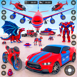 دانلود Robot Game-Robot Car Transform