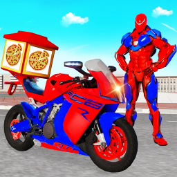 دانلود Superhero Bike Delivery Taxi