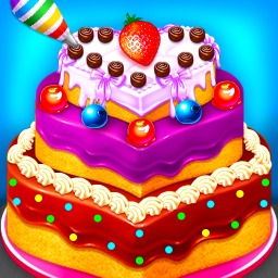 دانلود Cake Cooking & Decorate Games