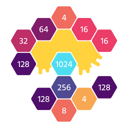 دانلود XUP - Hexa Sort 2048 Game