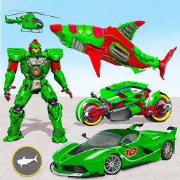 دانلود Shark Game Robot Car Transform