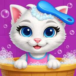 دانلود Kitty Cat Daycare Salon Games