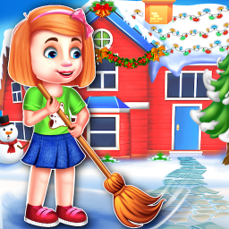 دانلود Christmas House Cleaning Game