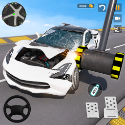 دانلود Car Crash Driving Simulator 3D