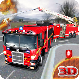 Fire Engine Truck Driving : Emergency Response