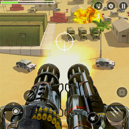 دانلود Helicopter Machine Gun Games