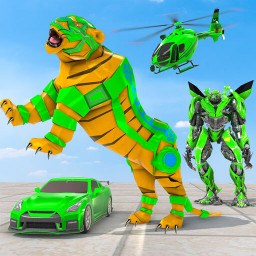 دانلود Tiger Transform Robot Car Game