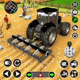 Real Tractor Driving Simulator