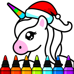 دانلود Unicorn Coloring Girl Games