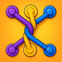 دانلود Twisted Ropes: Untangle 3D