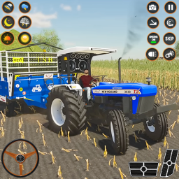 دانلود Tractor Game: Farming Games 3d