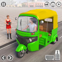 دانلود Rickshaw Driver Tuk Tuk Game