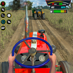 دانلود Farming Tractor Game Simulator