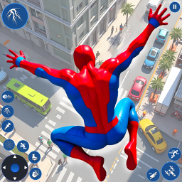 دانلود Spider Rope Hero Spider Games