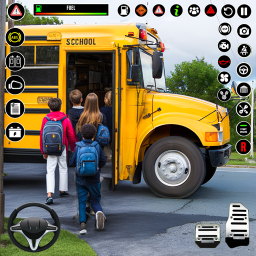 دانلود School Bus Simulator 3D Game