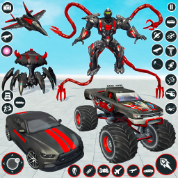دانلود Octopus Robot Car Robot Game