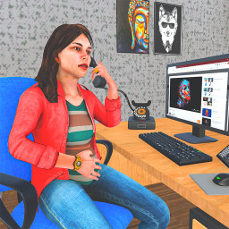 دانلود Pregnant Mother Office Life 3D