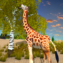 دانلود Giraffe Family Life Jungle Sim دانلود Giraffe Family Life Jungle Sim
