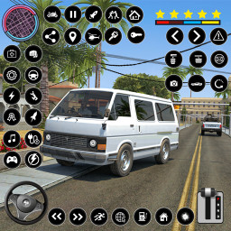 دانلود Van Taxi Games Offroad Driving