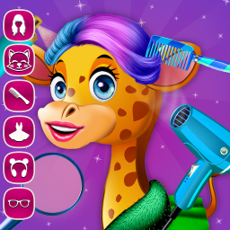 دانلود Animals Hair styles Girls Game