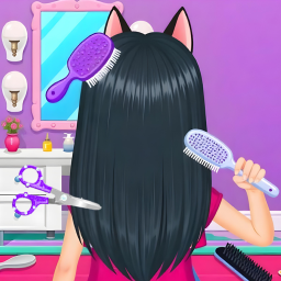 دانلود Chic Baby kitty Cat Hair Salon
