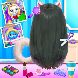 دانلود Chic Baby kitty Cat Hair Salon