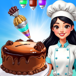 دانلود Cake Baking games for girls