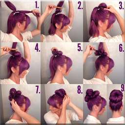 دانلود Girls Hairstyle Step by Step