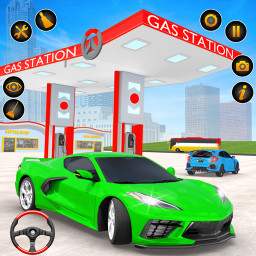 Gas Station Car Mechanic Sim