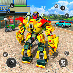 دانلود Incredible Robot Game Car Game