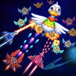 دانلود Chicken Attack: Galaxy Shooter دانلود Chicken Attack: Galaxy Shooter