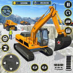 دانلود Snow Excavator Construction 3d